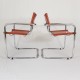 Paire de chaises canteliver modernistes Mart Stam S34