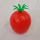 Ananas Plastique Seau a glaçons plastique rouge  vintage
