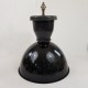 Suspension lampe industrielle tole emaillée genre Mazda déco atelier usine loft