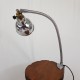 Lampe d’atelier bureau fixation étau chrome et alu ELAU