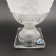 Grand vase Medicis en cristal de Boheme