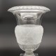Grand vase Medicis en cristal de Boheme