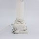 Lampe colonne en albâtre veiné italie vintage
