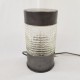 Lampe de table style industriel metal graphité et verre Lita (no jielde gras)