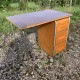 Bureau enfant avec caisson tiroir 1950