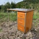 Bureau enfant avec caisson tiroir 1950