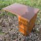 Bureau enfant avec caisson tiroir 1950