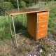 Bureau enfant avec caisson tiroir 1950