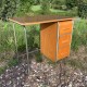 Bureau enfant avec caisson tiroir 1950