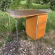 Bureau enfant avec caisson tiroir 1950