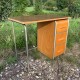 Bureau enfant avec caisson tiroir 1950