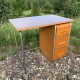 Bureau enfant avec caisson tiroir 1950