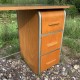 Bureau enfant avec caisson tiroir 1950