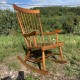 Rocking chair en bois