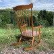 Rocking chair en bois