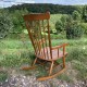 Rocking chair en bois