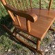 Rocking chair en bois