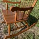 Rocking chair en bois