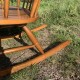 Rocking chair en bois