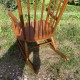 Rocking chair en bois