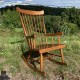 Rocking chair en bois