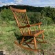 Rocking chair en bois