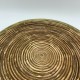 Plateau circulaire cannage et laiton DLG Gabriella Crespi Dior
