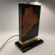 Lampe inclusion de corail DLG Pierre Giraudon resine epoxy