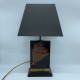 Lampe inclusion de corail DLG Pierre Giraudon resine epoxy