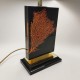 Lampe inclusion de corail DLG Pierre Giraudon resine epoxy