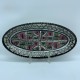 Grand plat oval navette Horellou Keraluc Quimper Céramique bretonne