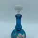 Bouteille carafe en verre emaillé Style Periode Art Nouveau Legras
