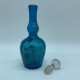 Bouteille carafe en verre emaillé Style Periode Art Nouveau Legras