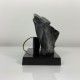Sculpture lampe bronze contemporain Fonderie Huguenin