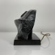 Sculpture lampe bronze contemporain Fonderie Huguenin