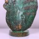 Sculpture lampe bronze contemporain cactus Fonderie Huguenin