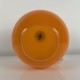 Globe Suspension en opaline orange vintage design diamètre 25 cms