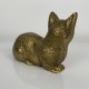 Chat en laiton vintage sujet scupture figurine statuette