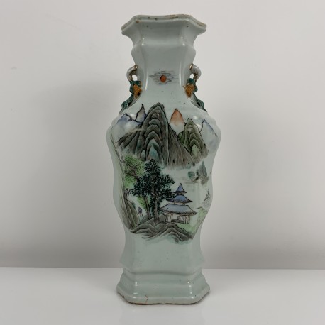 Vase chinois ancien a identifier antic chinese porcelain vase