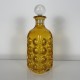 Bouteille carafe en cristal coloré Skruf Suede 1960 vintage
