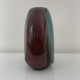 Vase lenticulaire Tony Evans Californie vers 1980 céramique Raku