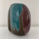 Vase lenticulaire Tony Evans Californie vers 1980 céramique Raku