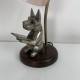 Lampe  Art Deco chien scottie