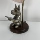 Lampe  Art Deco chien scottie