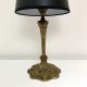 Lampe en bronze de style Art Nouveau dans le style de Leleu