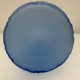 Vase Art Deco SARS verre bleu