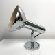 Lampe Spot a poser vintage chromé articulé pied lesté