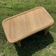 Table basse bambou et rotin