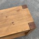 Console en bois style métier