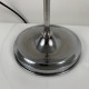 Lampe de bureau ancienne style notaire metal nickelé verre systeme monte baisse